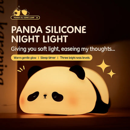 Sleeping panda light

