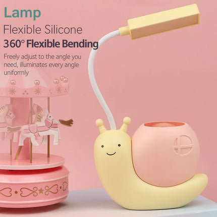 Snail night light for children

