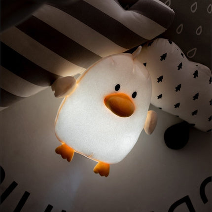 Soft silicone duck lamp

