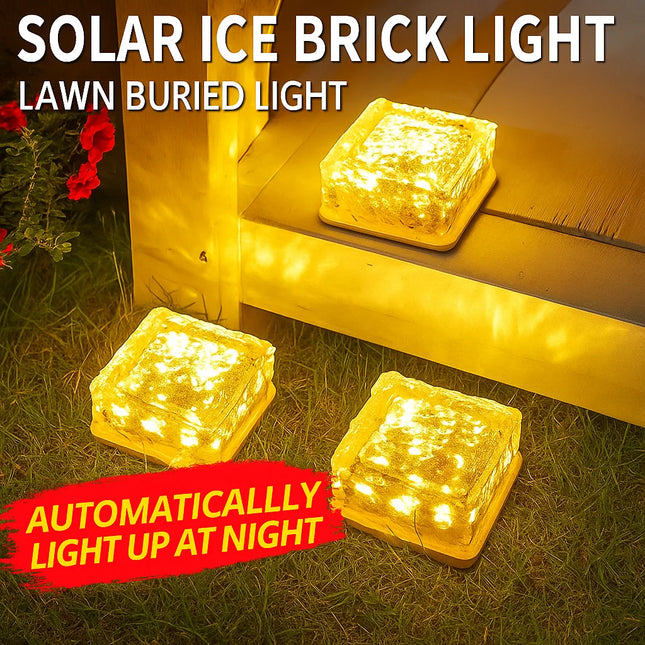 Solar Ice Brick Light 