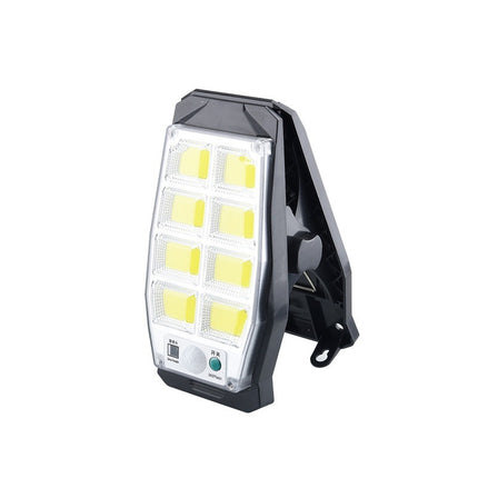 Solar clamp light for umbrella

