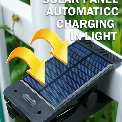 Solar clamp light outdoor

