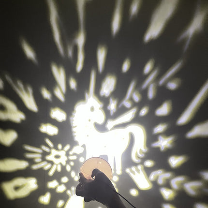 Space-themed star projector

