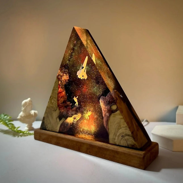Space Resin Night Light 