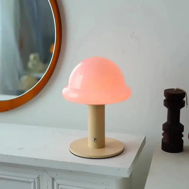 adorable mushroom table lamp