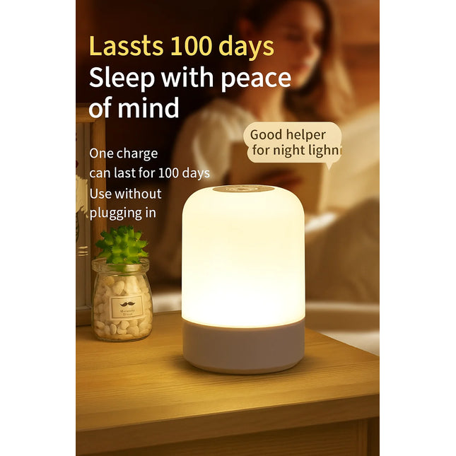 Touch Bedside Light with USB Port 