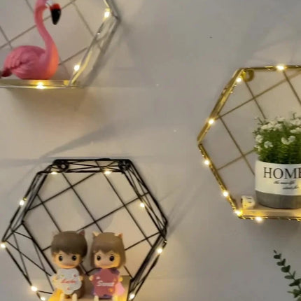 Touch Sensitive Hex Lights

