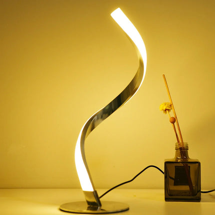 Twisted LED Table Lamp

