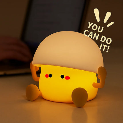 USB egg night light for kids