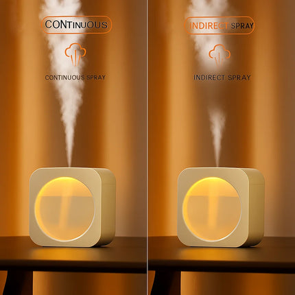 USB humidifier with night light