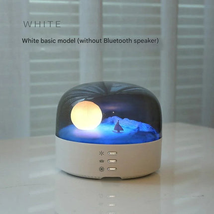 USB rechargeable moonlight with speaker