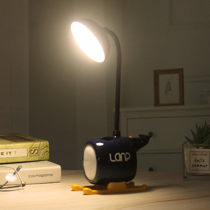 Vintage airplane table lamp

