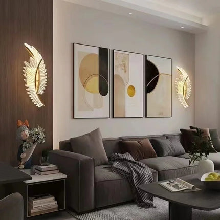Wall decor coconut lamp

