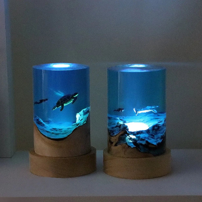 Whale Cylinder Lamp