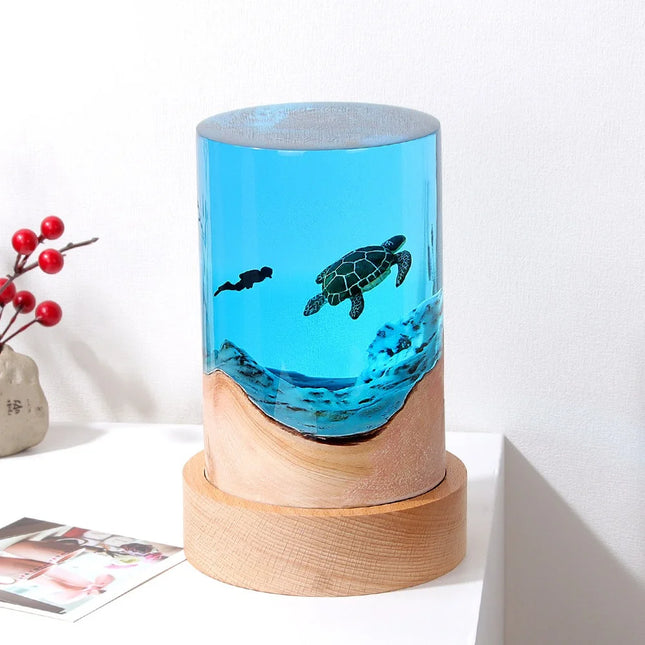 Whale Cylinder table Lamp