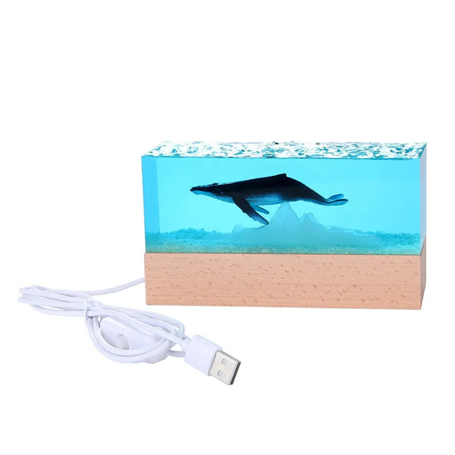 Whale Night desk Light