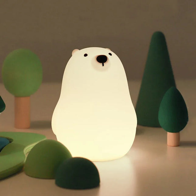 White Bear Lamp 