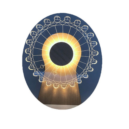 Windmill lamp for nursery

