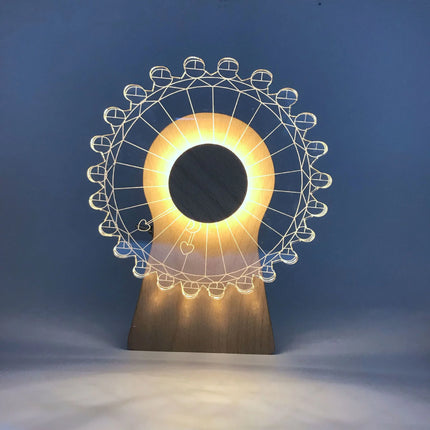 Windmill motion lamp

