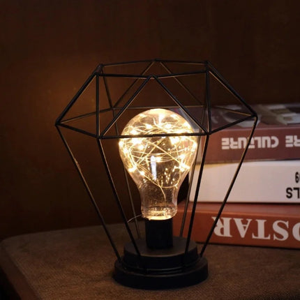 Wire Cage Wall Lamp

