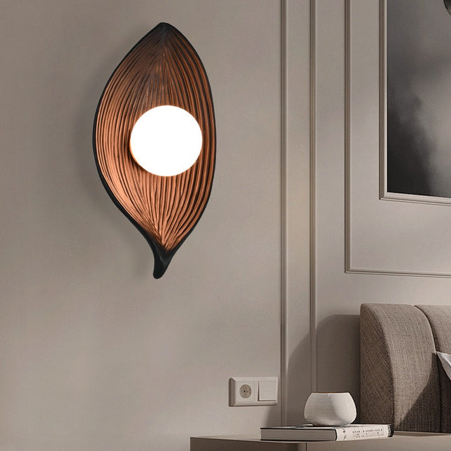 Zen leaf wall lamp modern design

