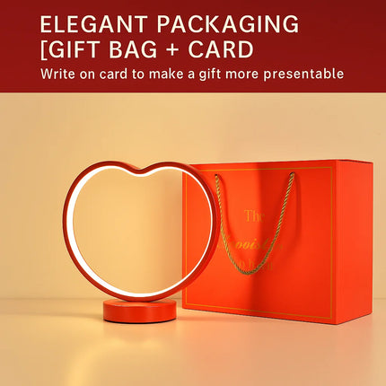 Creative Red Wedding Table Lamp Bridal Room Decoration Bedside Dowry Lamp Gift for Bride