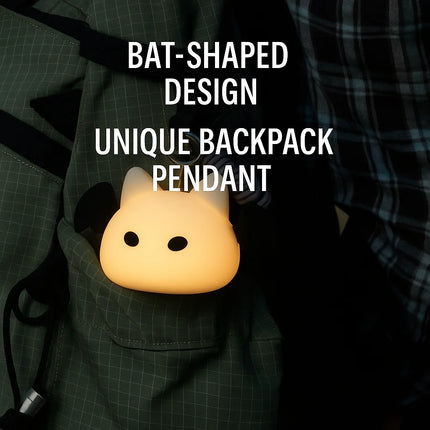 Camping Companion Cartoon Night Light Rechargeable Adjustable Warm Pendant Lamp Cute Gift