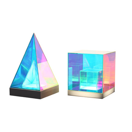 aesthetic prism lamp
