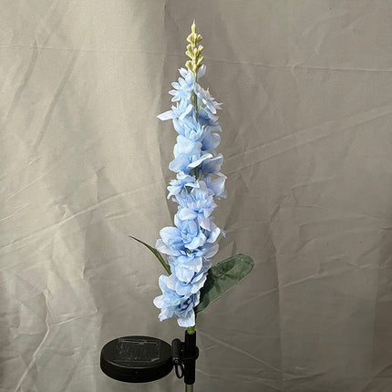 antique flower lamp