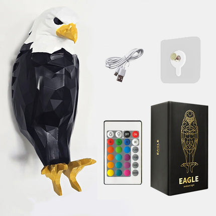 bald eagle table lamp