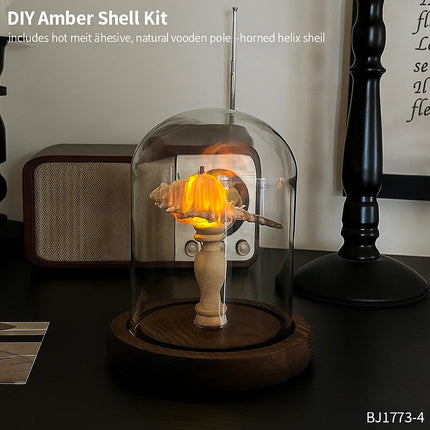 battery operated sea urchin lamp
