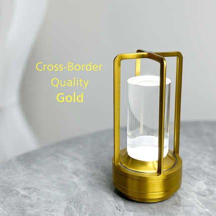 Portable Rechargeable Table Lamp – Romantic Ambient Light for Hotel & Camping