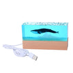 Iceberg Blue Whale + LED Strip Light Holder
