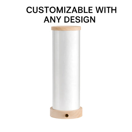 National Style Wooden Night Light – Creative Bedside Lamp for Bedroom & Living Room, Atmospheric Decorative Ornament