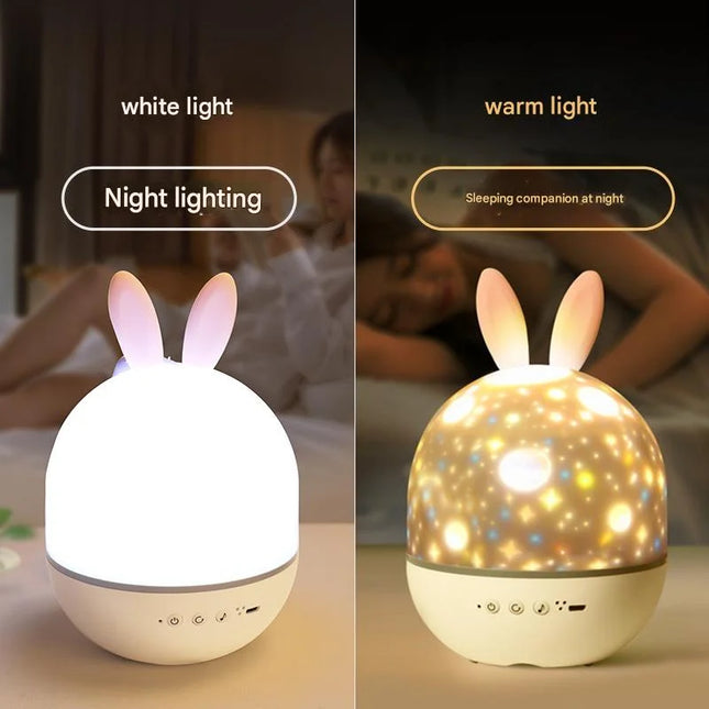 big face rabbit light

