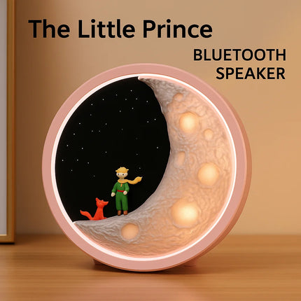 Little Prince Bluetooth Mini Speaker Wireless High-Quality Small Desktop Speaker Home Audio New Gift for Men and Women