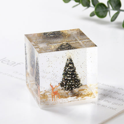 christmas snow globe lamp

