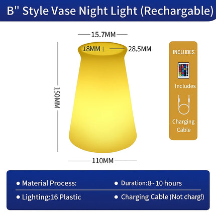 color changing vase light
