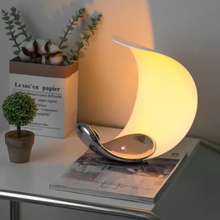 curved LED floor lamp