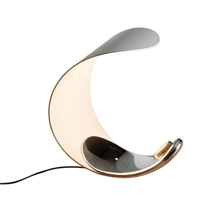curved desk lamp