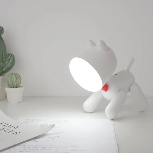 cute puppy dog table lamp