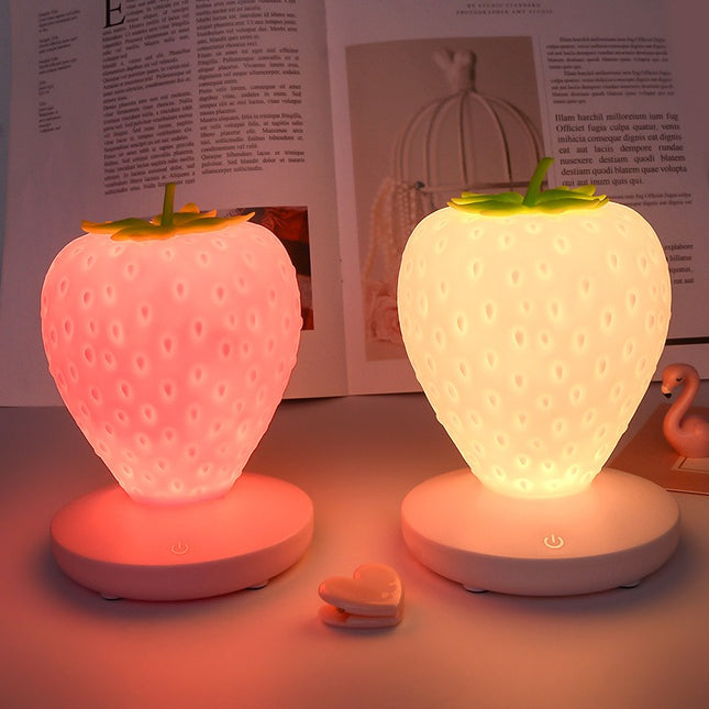cute strawberry lamp