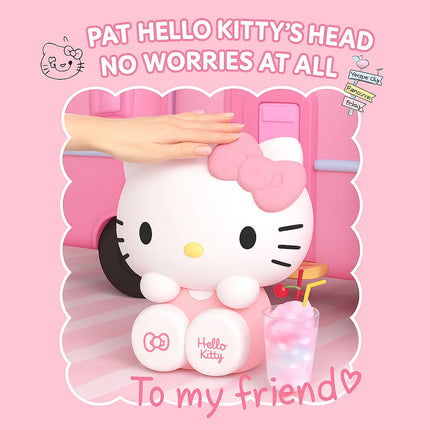 Sanrio Hello Kitty Night Light Pat LightHello Kitty Silicone Night Light Pat Lamp Cute KT Cat Bedside Table Atmosphere Light Birthday Gift for Girls