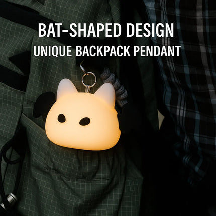 Camping Companion Cartoon Night Light Rechargeable Adjustable Warm Pendant Lamp Cute Gift