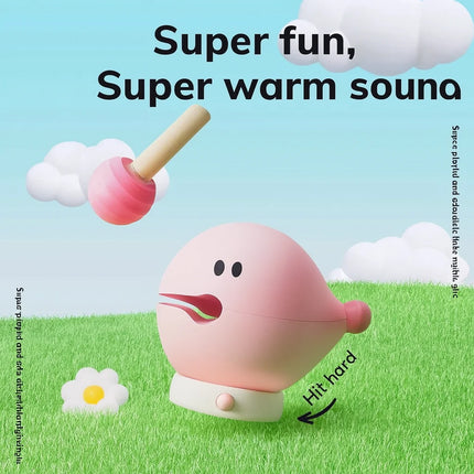 Lightverse Wooden Fish Night Light Creative Pat Lamp Bedroom Sleep Gift for Girls