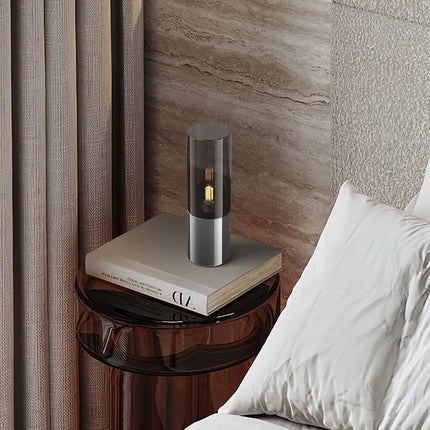 dimmable mushroom bedside lamp