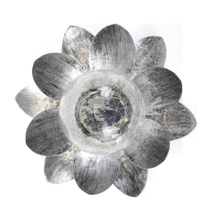 diy hanging flower light