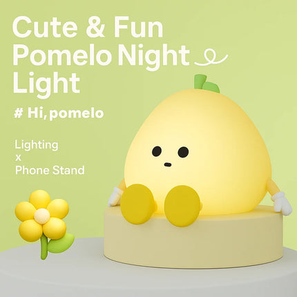 Ocean Whale Patting Silicone Lamp – Baby Feeding Night Light, Eye Protection Bedside Atmosphere Light, USB Rechargeable