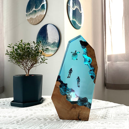 Sea Turtle Resin