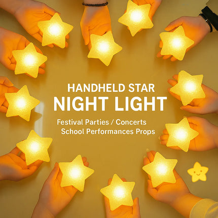 Handheld Star Light – Creative Luminous Prop for Dance, Festival, or Party, Little Star Atmosphere Decoration Lamp
